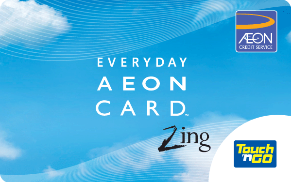 Touch 'n Go Zing Card - AEON Credit Service