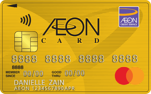 New AEON Gold MasterCard